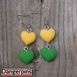 Love Heart Duos earrings