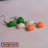 Irish Hearts cascades earrings