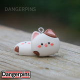 Cute Kitty Cat heads earrings