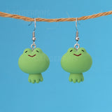 Contented Frogs earrings