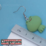 Contented Frogs earrings