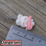 Musician Guitar Bunnies earrings