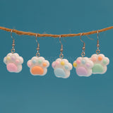 Pastel Paws earrings