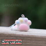 Pastel Paws earrings