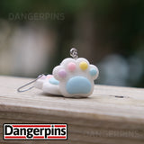 Pastel Paws earrings