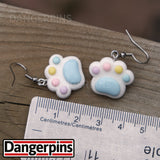 Pastel Paws earrings