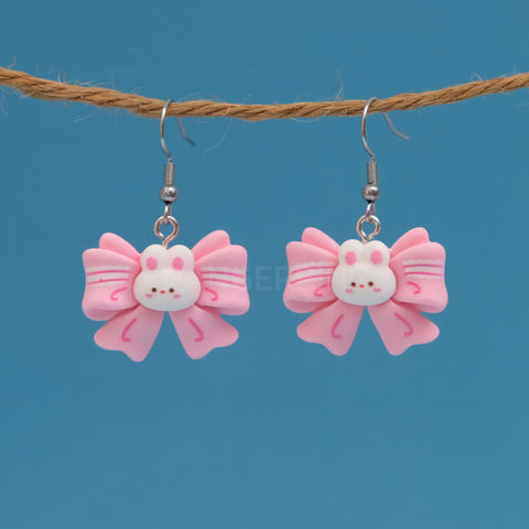 Beautiful Bunny Bows earrings