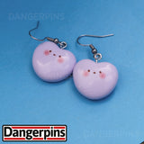 Simple Heart Smiles earrings