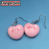 Simple Heart Smiles earrings