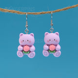 Romantic Kitten earrings