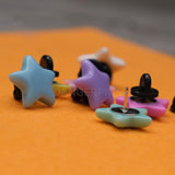 Simple candy star 7 resin pin set