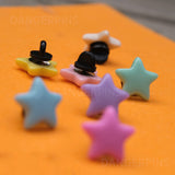 Simple candy star 7 resin pin set