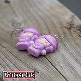 Little Purple Angel earrings