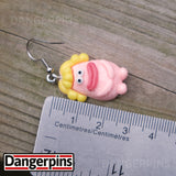 Creepy Little Pink Guy Earrings