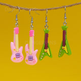 Superstar Guitar earrings