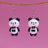 Well Dressed Pandas earrings