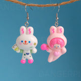 Large Bunny Besties earrings