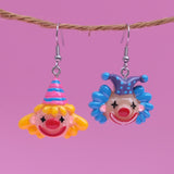 Creepy Awful Clown Earrings