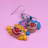 Creepy Awful Clown Earrings