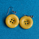 Shiny Happy buttons earrings