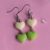 Love Heart Duos earrings