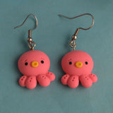 My best Octopus Friend earrings