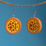 I ate the whole Pizza earrings