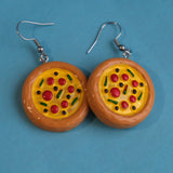 I ate the whole Pizza earrings