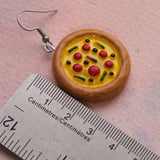 I ate the whole Pizza earrings