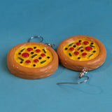 I ate the whole Pizza earrings