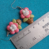 Bunny Houseplant Earrings