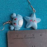 Crab 'n Star ocean pals earrings