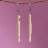 Rolling Pin earrings