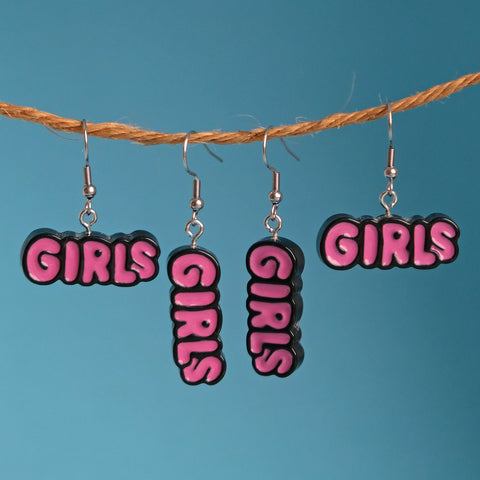 Girls Girls Girls earrings