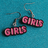 Girls Girls Girls earrings