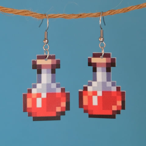 Magical Health Potion Earrings