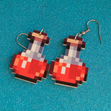 Magical Health Potion Earrings