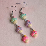 Calorie-free Cupcake Cascades Earrings