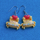 Lucky Little Love Crabs earrings