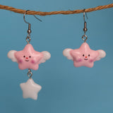 Happy Flying Stars Earrings