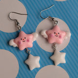 Happy Flying Stars Earrings