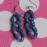 Splatty Chains Earrings