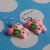 Bears and Tulips earrings