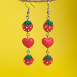 I Really Love Strawberries Earrings