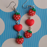 I Really Love Strawberries Earrings