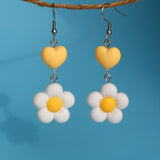 Daisy Heart Earrings