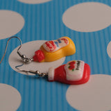 Ketchup & Mustard earrings