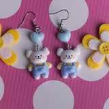 Oliver Overalls Earrings