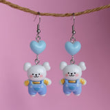 Oliver Overalls Earrings