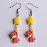 Cosmic Star Foxes Earrings